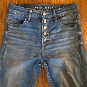 American Eagle High waisted skinny jeans